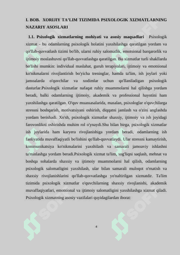 XORIJIY TA’LIM TIZIMIDA PSIXOLOGIK XIZMATLARNING NAZARIY ASOSLARI 4