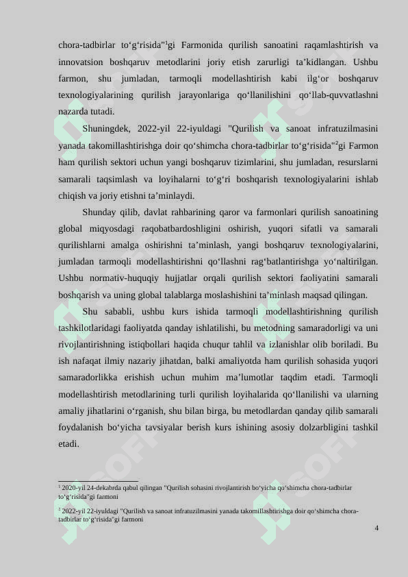 QURILISH TASHKILOTLARI FAOLIYATIDA TARMOQLI MODELLASHTIRISHDAN FOYDALANISH 4