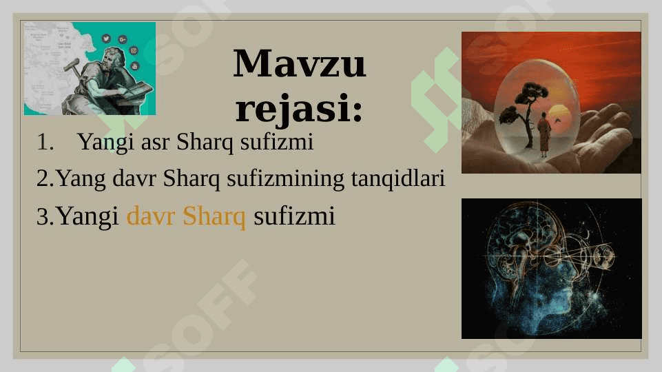 Yangi davr Sharq tasavvufi 2