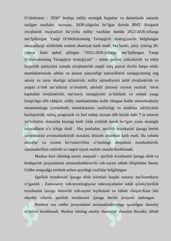 WEb dasturlash fanidan kurs ishi 6