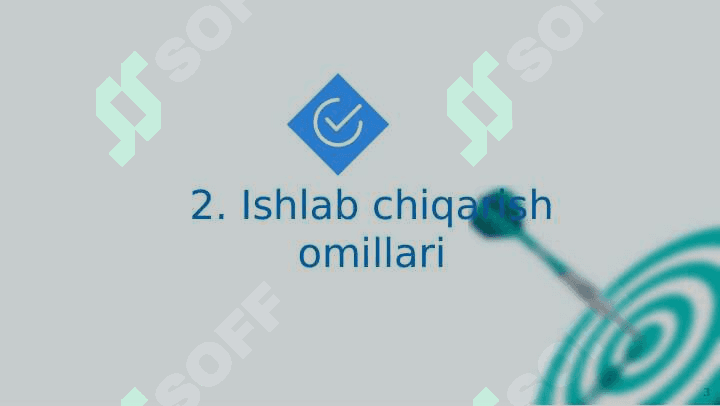 ISHLAB CHIQARISH JARAYONI VA UNING NATIJALARI 8