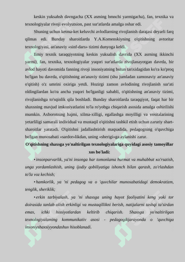 Talimning jamoaviy va guruhiy texnologiyalari 5