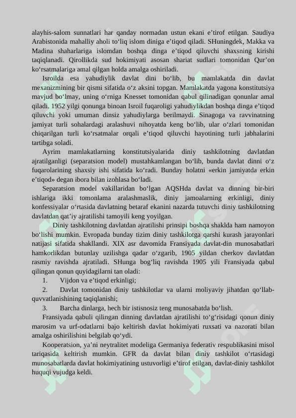 O‘ZBEKISTONDA FAOLIYAT YURITUVCHI DINIY TASHKILOTLAR 3
