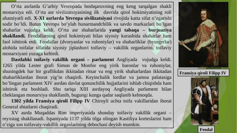 G‘arb sivilizatsiyasining vujudga kelishi 5