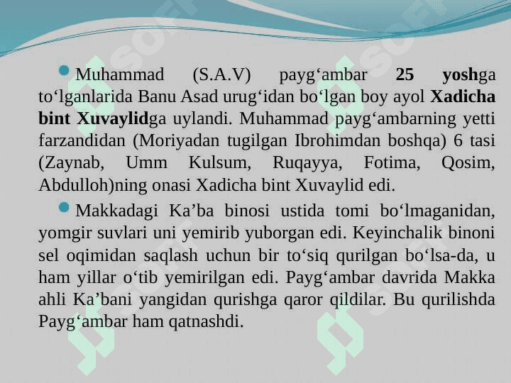 Islom dini (TAQDIMOT) 8