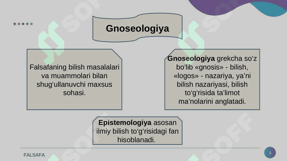 Bilish falsafasi (gnoseologiya) 3