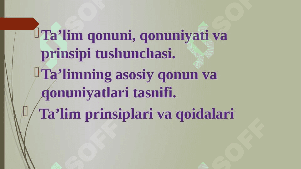 TA’LIM JARAYONI YAXLIT TIZIM SIFATIDA (taqdimot) 2