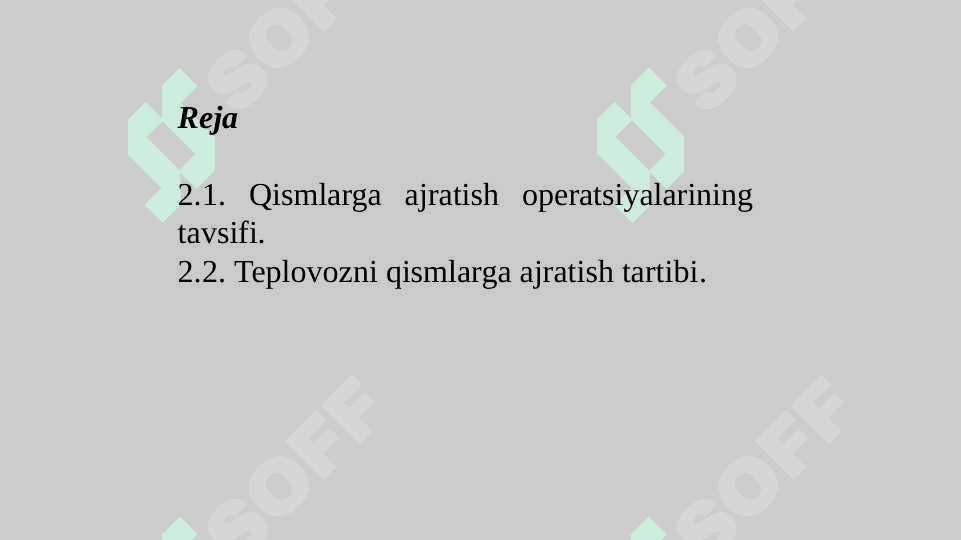 TA’MIRLASH TEXNOLOGIYASI ASOSLARI 2