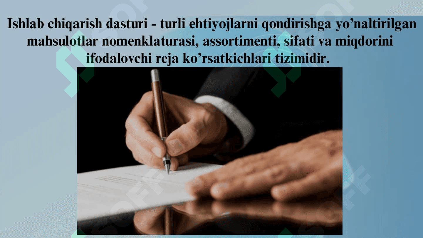 Mahsulot ishlab chiqarish hajmining tahlili 3