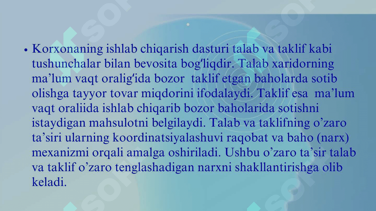 Mahsulot ishlab chiqarish hajmining tahlili 4