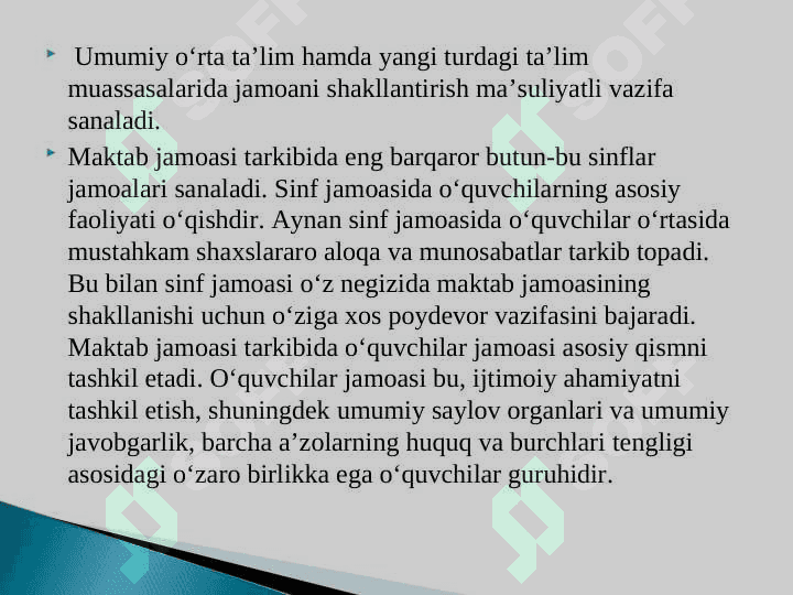 Jamoani shakllantirish metodikasi va jamoada shaxsni tarbiyalash 3