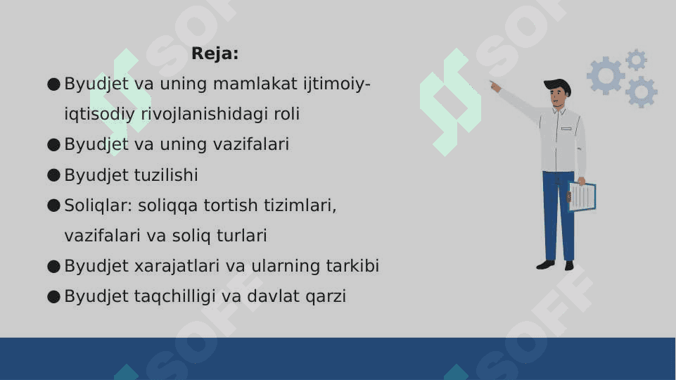 Byudjet. Moliyaviy tizim 2