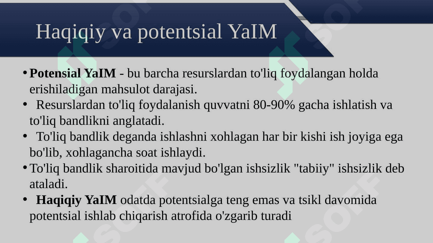 Iqtisodiy davrlar va Ishsizlik 7
