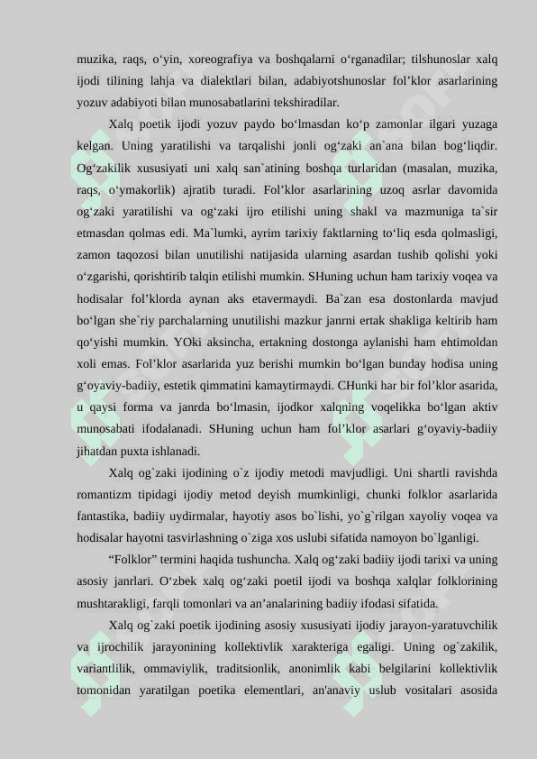Akademik litseylarda xalq ogʻzaki ijodi fanining oʻqitilishidagi oʻziga hos tamoillar 4