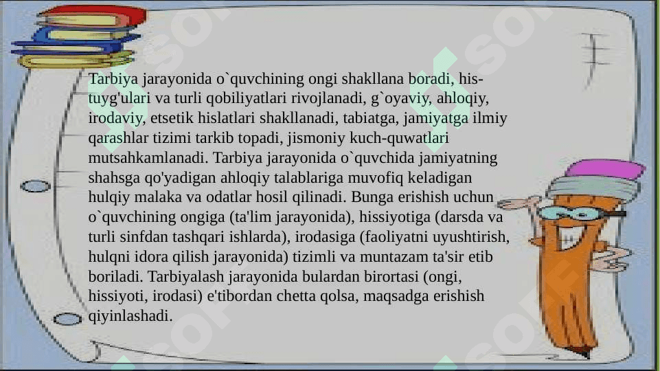 Tarbiya jarayonining mazmuni va mohiyati 4