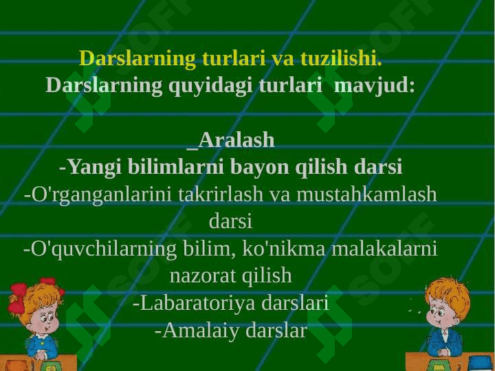 Talimni tashkil etish shakllari 7