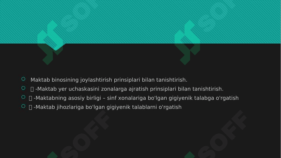 Maktabda o‘qitish va tarbiyalash sharoitlarini gigiyenik optimallashtirish asoslari 3
