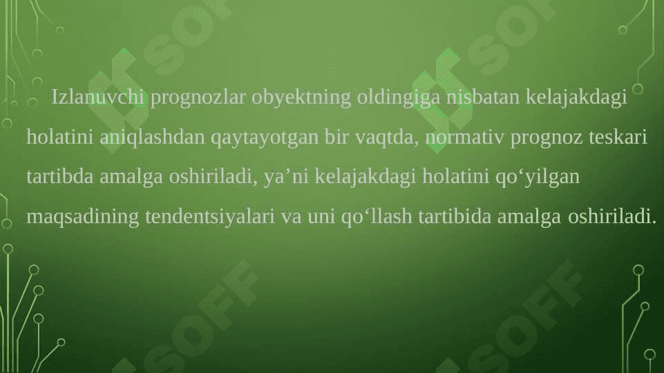 IQTISODIY KO‘RSATKICHLARNI PROGNOZLASHDA EKONOMETRIK MODELLARDAN FOYDALANISH 8