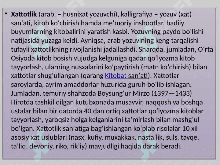 Xattotlik san’ati 4