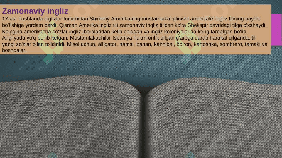 Ingliz tili 8