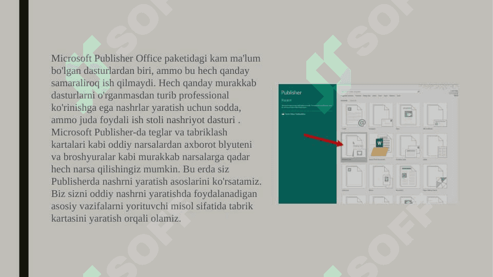 MS Publisher haqida 3
