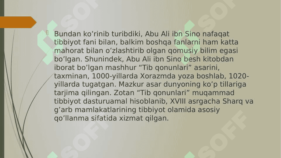 Qadimgi dumyo tibbiy risolalarida qadimgi hind tibbiyoti masalalarining yoritilishi. qadimgi xitoyda tibbiyot va uning o‘ziga xos tomonlari 7