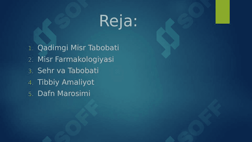 Qadimgi misr tibbiyoti 2