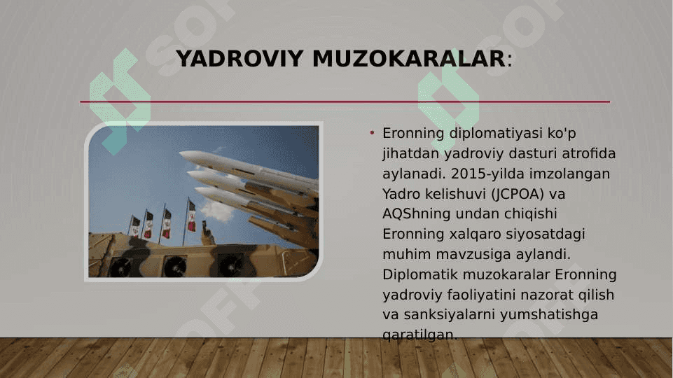 Eron islom Respublikasi zamonaviy diplamatiyasi 3