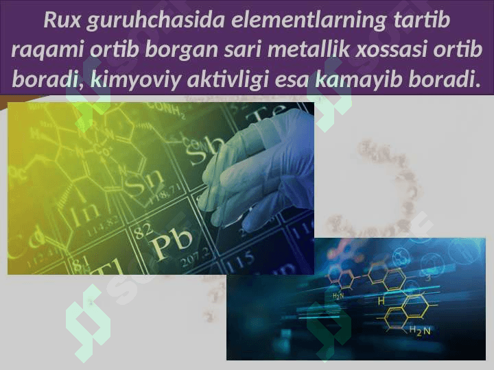 Davriy sistemada 1-guruh elementlarining ahamiyati 3