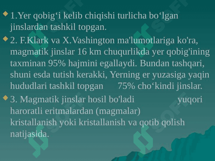 MAGMATIK KONLARI TURLARI 2