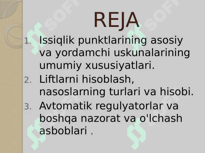 Mahalliy issiqlik punktlari jihozlarining tarkibi. Issiqlik nuqtasining aksionometrik diagrammasi 2