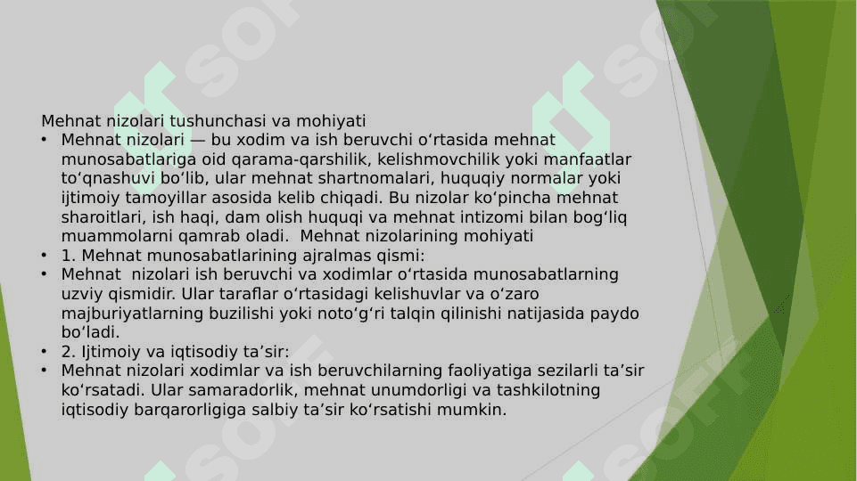 Mehnat nizolari va ularni bartaraf etish yo’llari 3