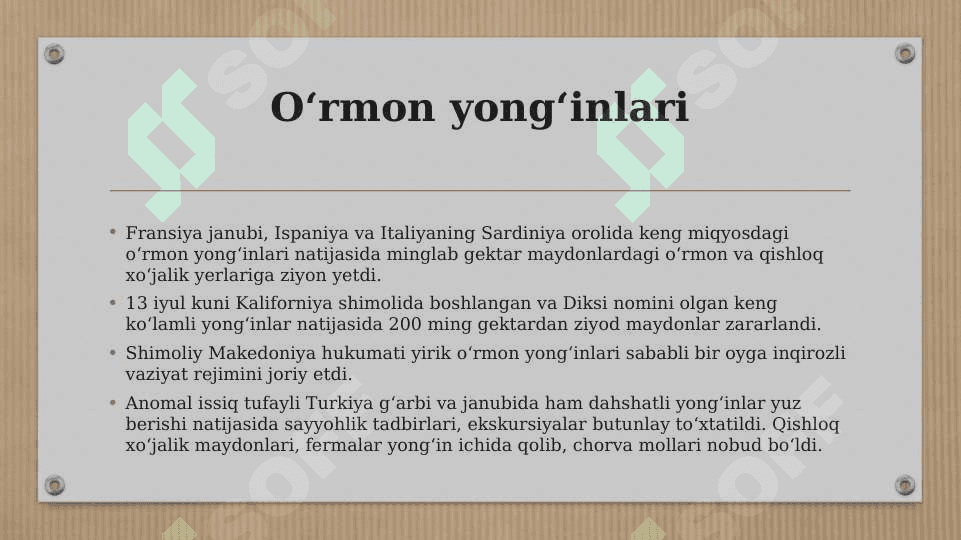 GLOBAL ISISH VA UNING KELTIRIB CHIQARAYOTGAN OMILLAR 4