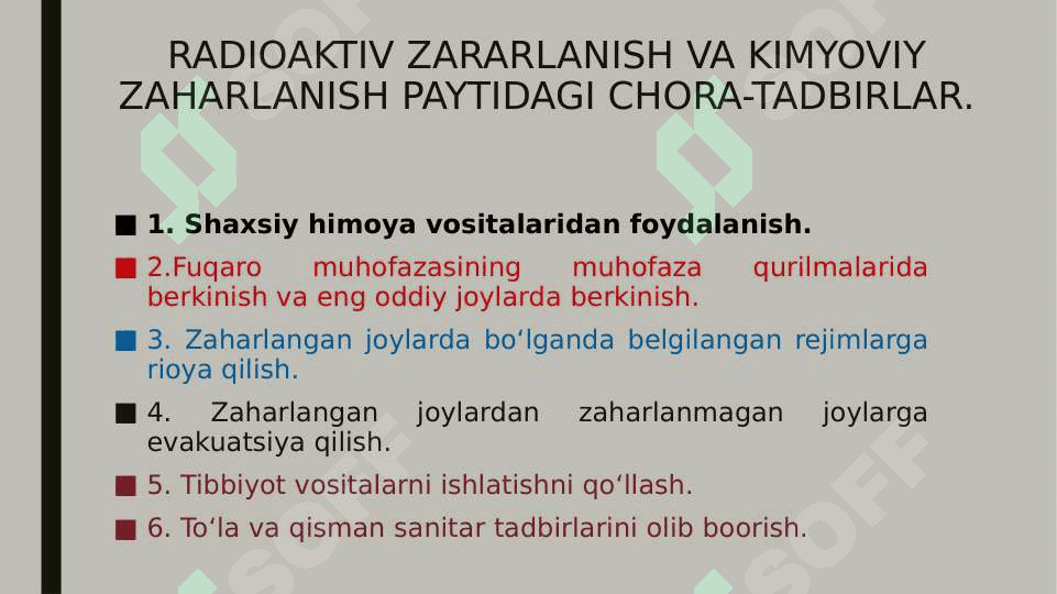 MAVZU:FAVQULODDA  VAZIYATLAR  XAVFI  TUG’ILGANDA VA SODIR  BO’LGANDA   AHOLIGA  XABAR  BERISH  VA  ULARNI XAVFLI HUDUDLARDAN  XAVFSIZ  HUDUDLARGA  KO’CHIRISHNI (EVAKUATSIYA QILISHNI) TASHKILLASHTIRISH 5