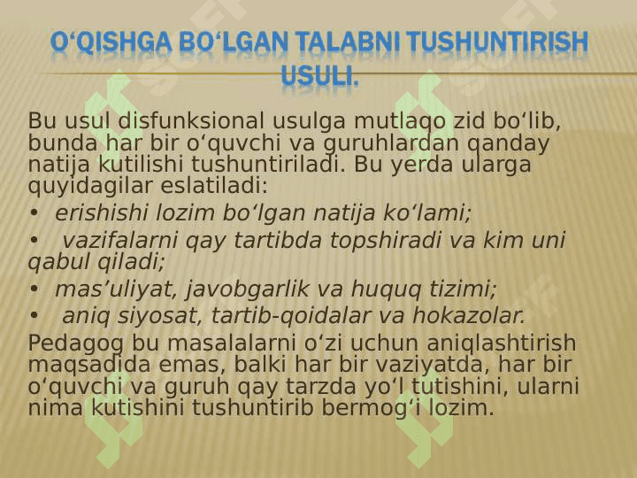 Konfliktlarni boshqarish  tartiblari va usullari 7