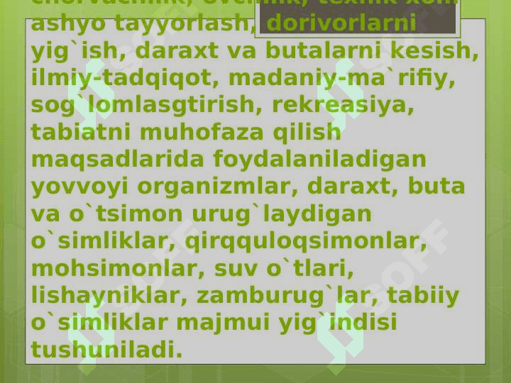 O’simliklar dunyosi evolyutsiyasi. 2