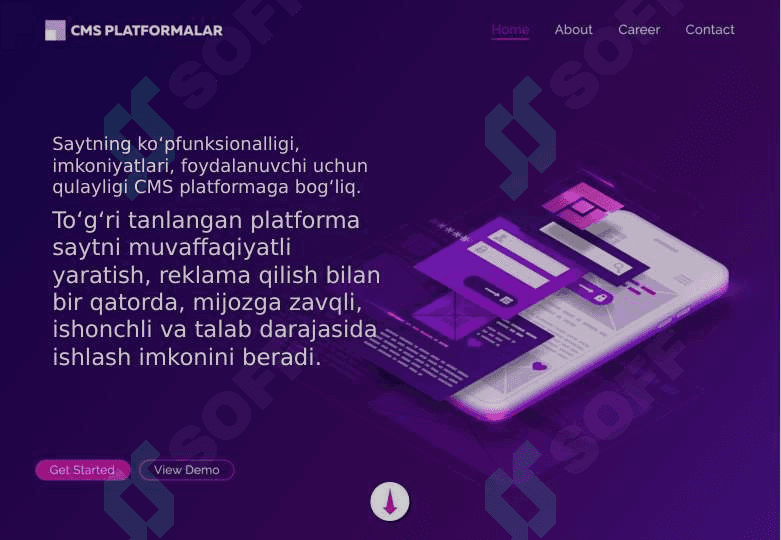 CMS PLATFORMALAR BILAN TANISHISH 7