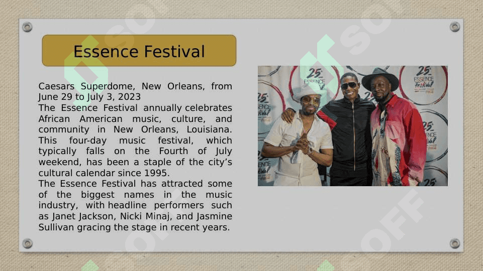 Music festivals of the world. 3
