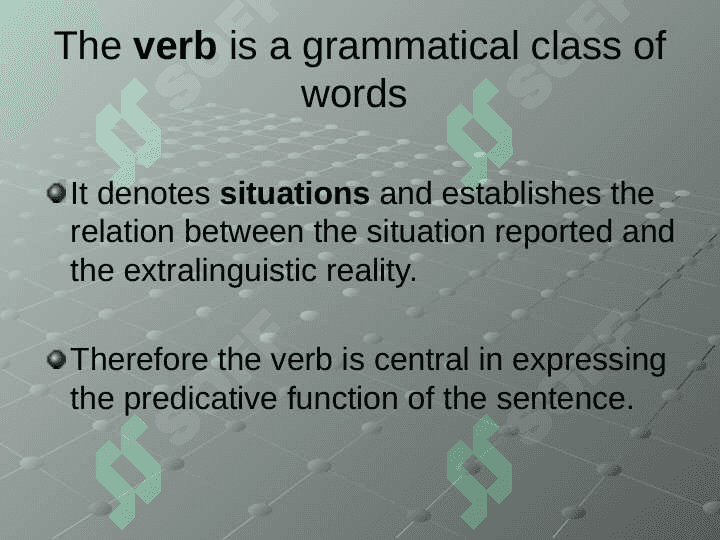 Non-finite forms of the verb 2