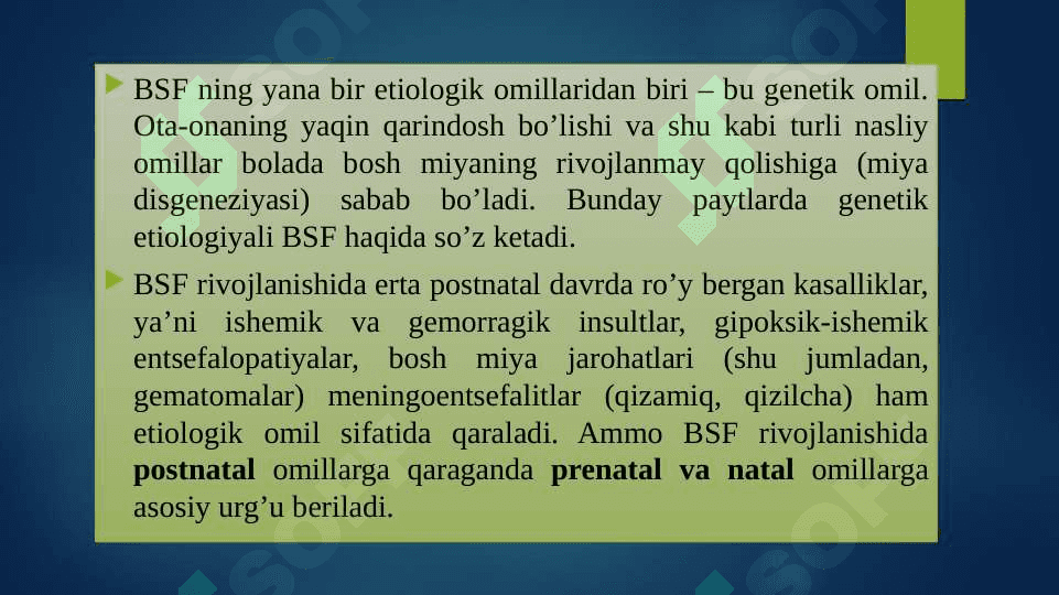 Tayanch-harakat apparati buzilganlik tushunchasi va tasnifi. serebral falajlikning ta’rifi, etiologiyasi va patogenezi. 8