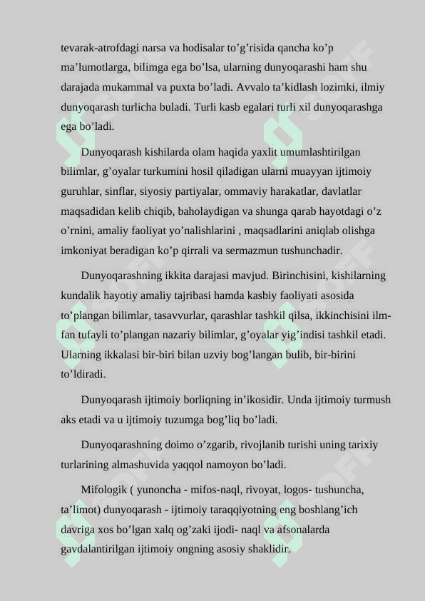 O’quvchilarning ilmiy dunyoqarashini shakillantirish 3