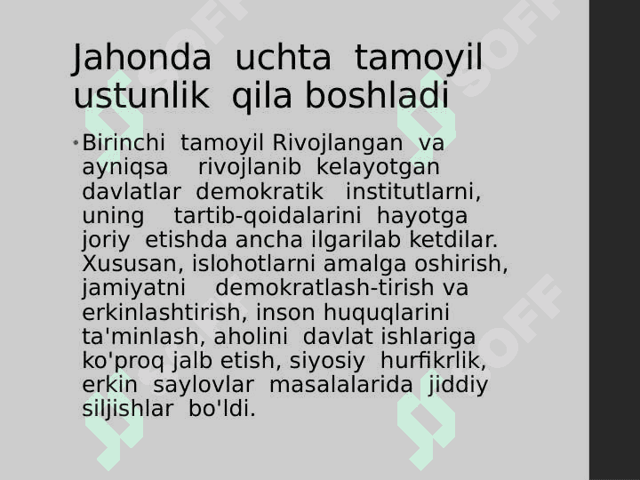 O’zbekiston jahonga yuz tutmoqda 3