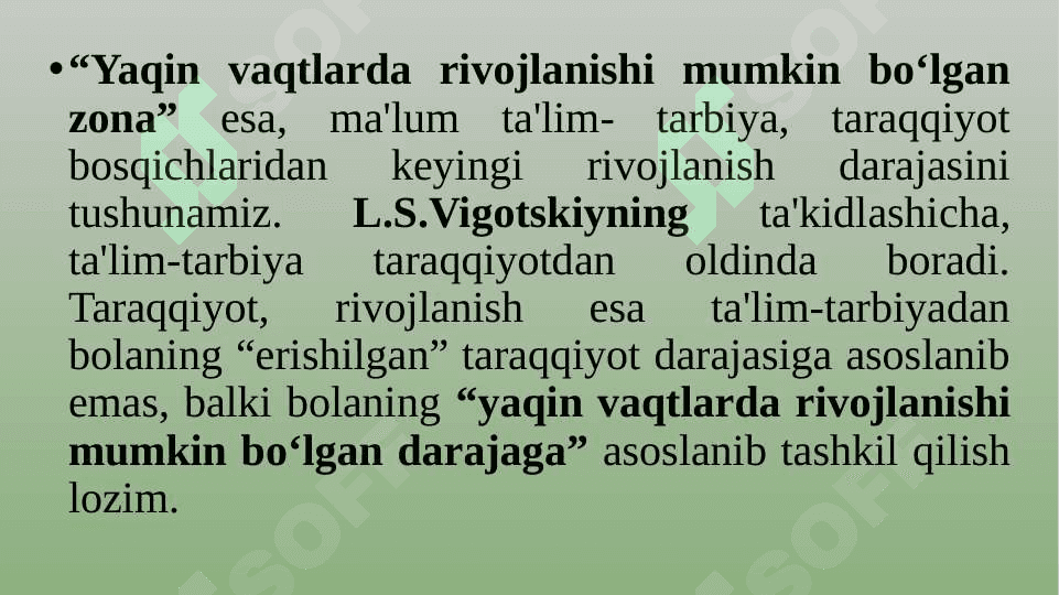 Aqli zaiflikda ruhiy rivojlanishning umumiy va xususiy qonuniyatlari. 8