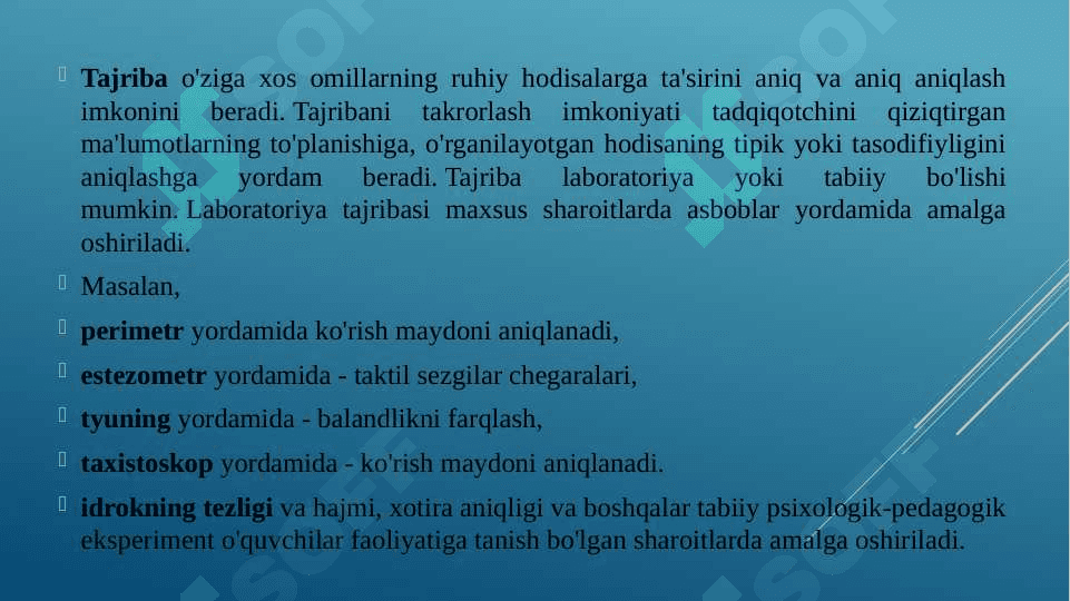 Aqli zaif bolalarni psixologik o‘rganish metodlari 8
