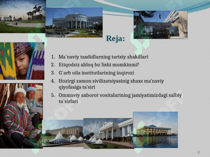 Ommaviy madaniyatning shakllanish tarixi va hozirgi davrdagi shakllari 2