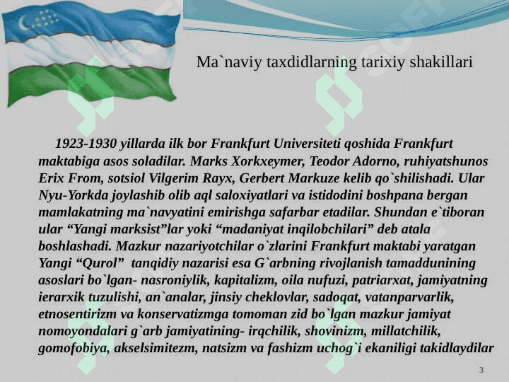 Ommaviy madaniyatning shakllanish tarixi va hozirgi davrdagi shakllari 3
