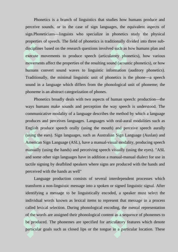 Phonogical theories in language. 4