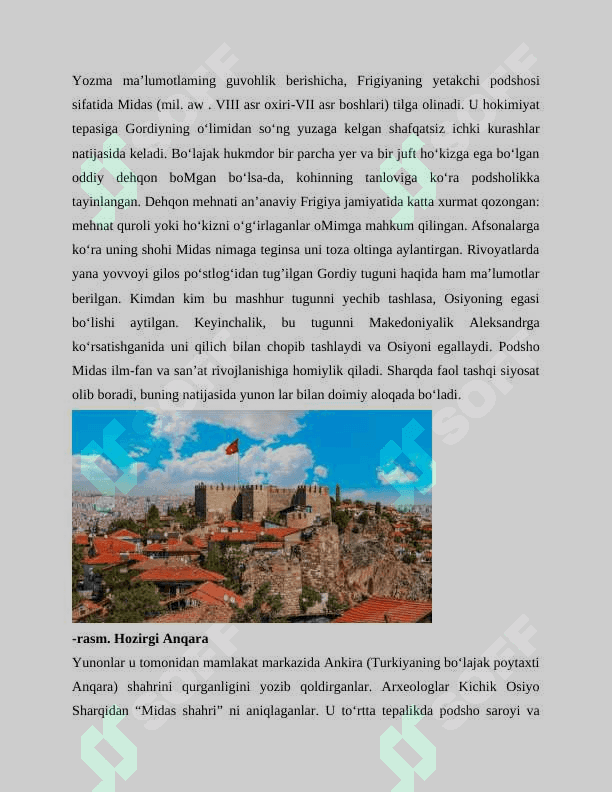 Frigiya, Lidiya va Urartu tarixi 4