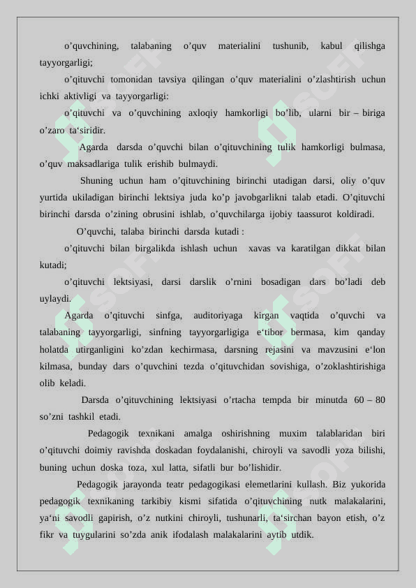 Pedagogik texnika haqida tushuncha pedagogik  texnikani shakllantirish usullari 3