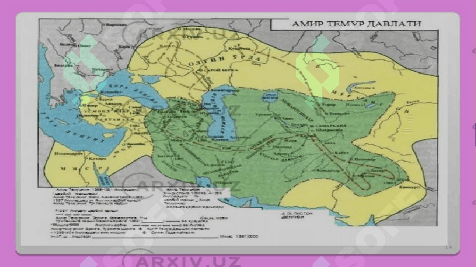 TEMURIYLAR DAVRI YOZMA MANBALARIDA MARKAZIY OSIYO TARIXIY GEOGRAFIYASI 5